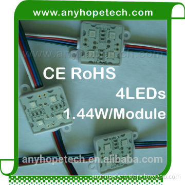 Energy Saving 12V 4LEDs SMD5050 good price led waterproof led injection module